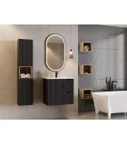 Cabinet with sink NOVA 2S, black, 50 cm order